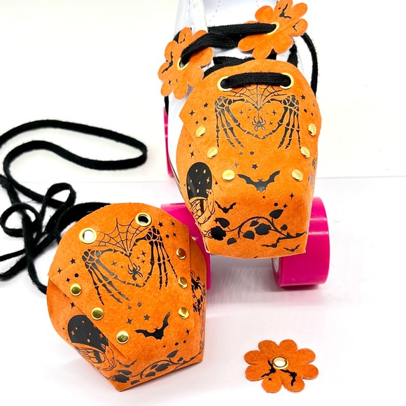 Roller Skates Suede Toe Guards - Picture 3 of 14
